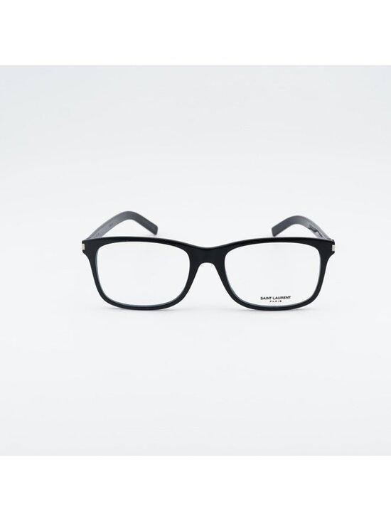 Saint Laurent SL288 SLIM 001 Eyeglasses Black 54mm Rectangle Frame main image 10